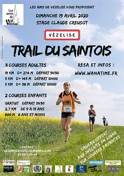 Les Amis de Vézelise – Trail du Saintois le 19 avril