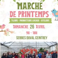 26 AVRIL – MARCHE DE PRINTEMPS A CEINTREY