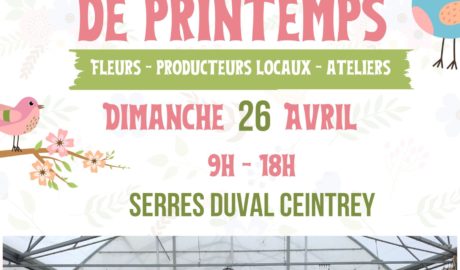 26 AVRIL – MARCHE DE PRINTEMPS A CEINTREY