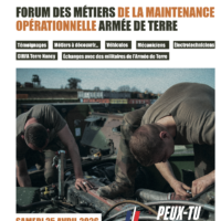 25 AVRIL 26 – FORUM DES METIERS DE LA MAINTENANCE OPERATIONNELLE ARMEE DE TERRE