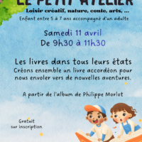 11 AVRIL 26 – LE PETIT ATELIER
