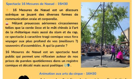 6 JUIN 26 – GERBECOURT-ET-HAPLEMONT / SPECTACLE ET ANIMATION AUX ARTS DU CIRQUE