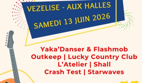 13 JUIN 26 – FÊTE DE LA MUSIQUE AUX HALLES DE VEZELISE