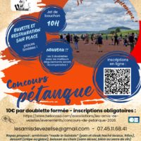 5 JUILLET 26 – CONCOURS DE PETANQUE A VEZELISE