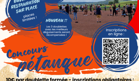 5 JUILLET 26 – CONCOURS DE PETANQUE A VEZELISE