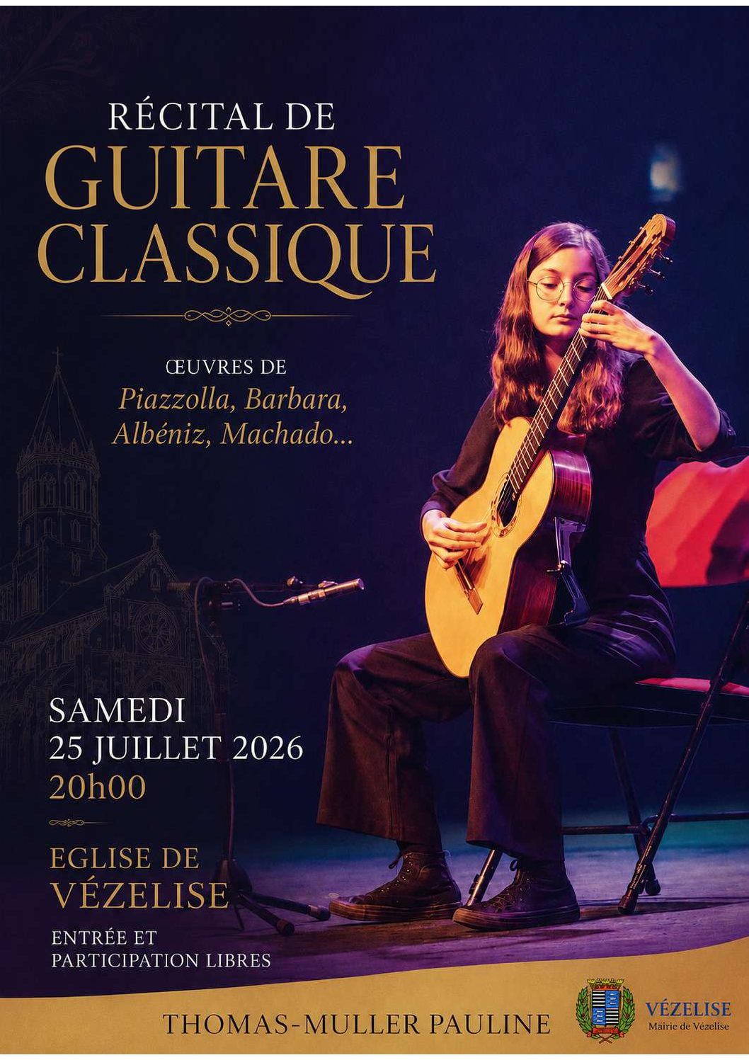 25 JUILLET 2026 – CONCERT EGLISE PAULINE THOMAS-MULLER